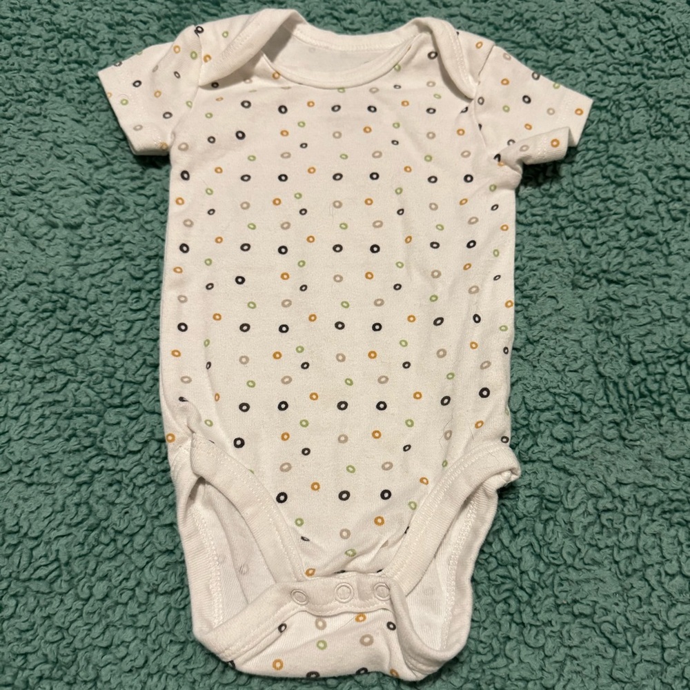 NWOT Dotted Baby Onesie